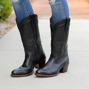 Ariat Desert Paisley heeled leather boots